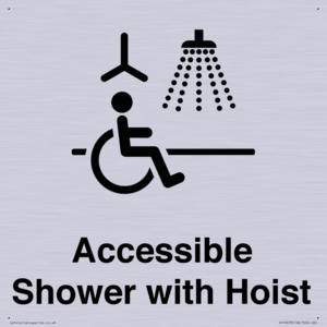 Accessible Shower with Hoist